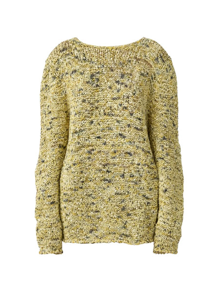 Phisique Du Role Knitted Sweater - Yellow 
