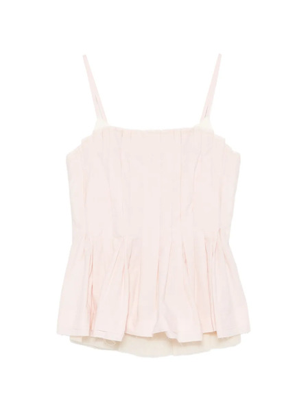  Phisique Du Role Pleated Blouse - Pink 