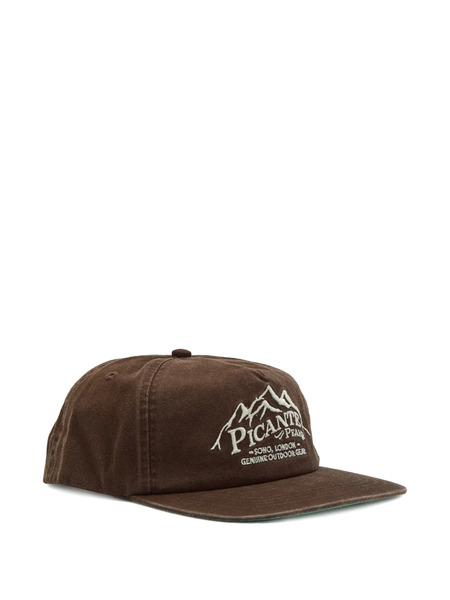  Picante Peak Embroidered Baseball Cap - Brown 