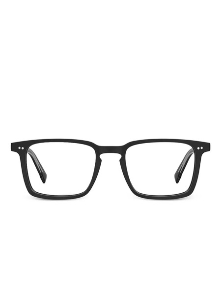  Pierre Cardin Eyewear Rectangle Glasses - Black 