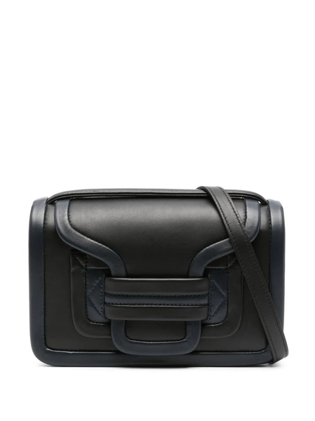 Pierre Hardy Alpha Leather Crossbody Bag - Black 