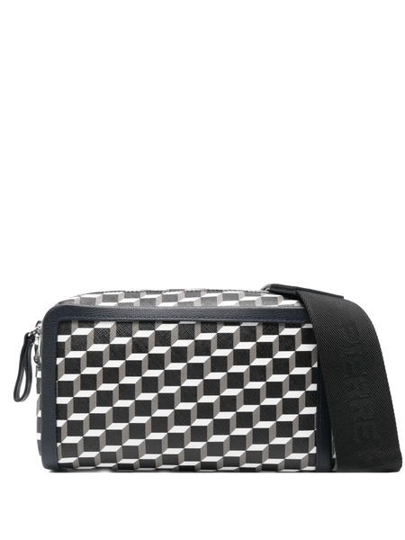  Pierre Hardy Geometric-print Clutch Bag - Black 