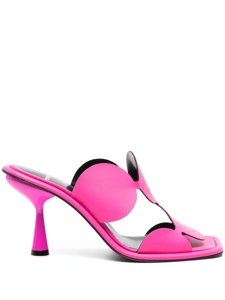  Pierre Hardy 85mm Lava Bulles Sandals - Pink 