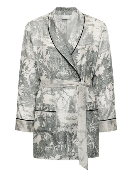  Pierre-louis Mascia Aloegum Robe - Grey 
