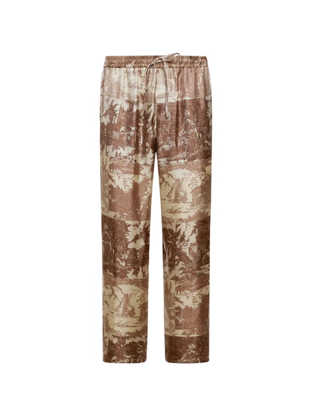  Pierre-louis Mascia Elasticated-waistband Trousers - Neutrals 