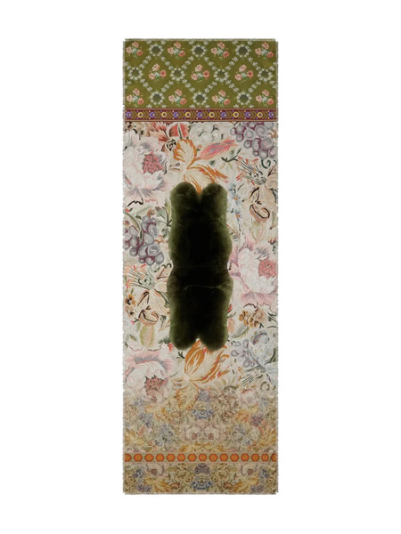  Pierre-louis Mascia Floral-pattern Scarf - Yellow 
