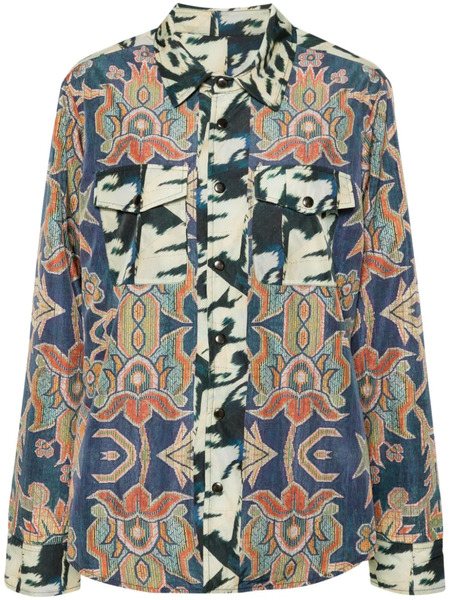  Pierre-louis Mascia Integmos Shirt - Blue 