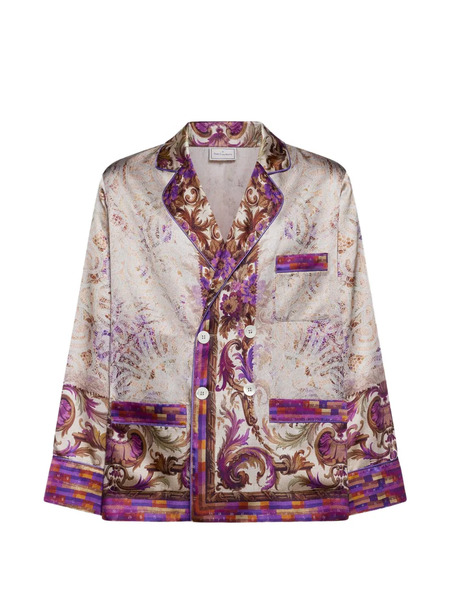  Pierre-louis Mascia Mutka Chest-pocket Blazer - Neutrals 