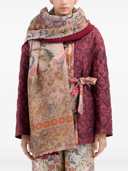 Pierre-louis Mascia Pancake Scarf - Red 