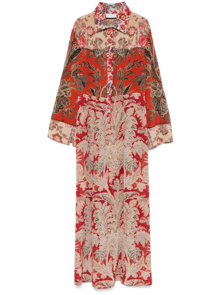  Pierre-louis Mascia Trapezio Shirt Dress - Red 