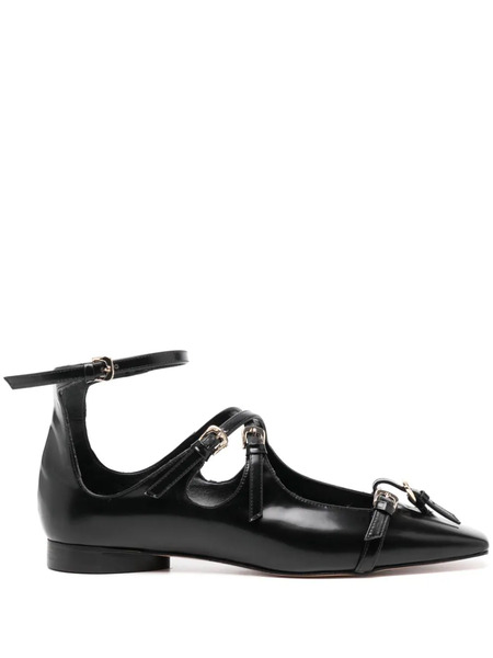  Pīferi Ambrosia Flat Shoes - Black 