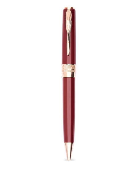  Pineider Classic Rose Gold Ballpoint Pen (14cm X 1.35cm) - Red 