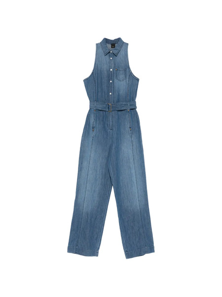  Pinko Belted Jumpsuit - Blue 