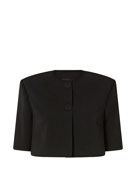  Pinko Buttoned Jacket - Black 