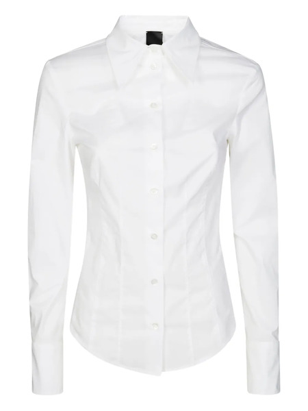  Pinko Buttoned Long-sleeve Shirt - White 