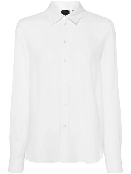 Pinko Crepe De Chine Shirt - White 