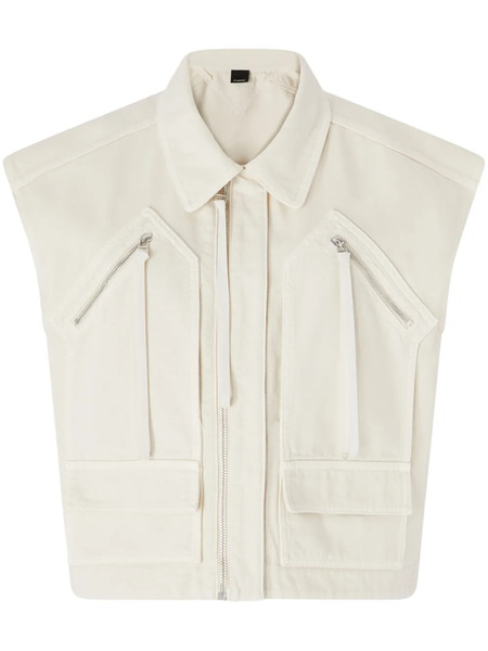  Pinko Cropped Jacket - White 