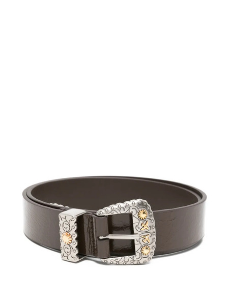  Pinko Decorative-buckle Belt - Brown 