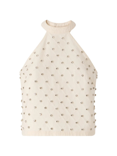  Pinko Embellished Top - Neutrals 