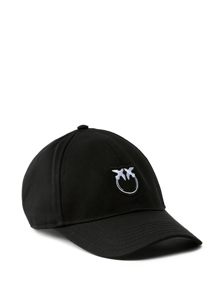  Pinko Embroidered-logo Baseball Cap - Black 