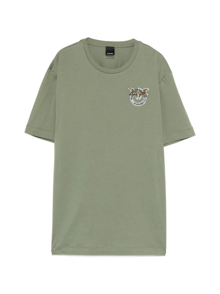  Pinko Embroidered T-shirt - Green 