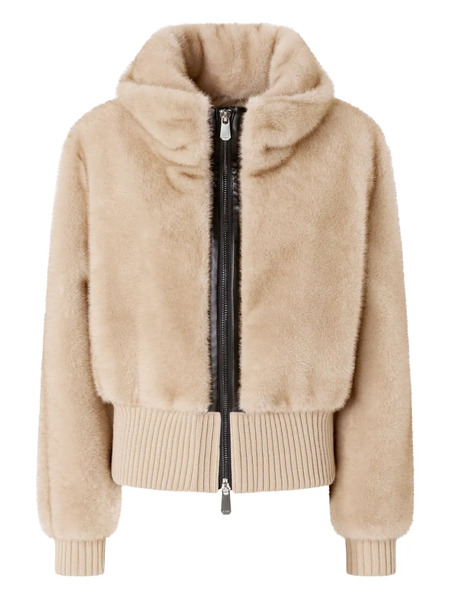  Pinko Faux-fur Jacket - Neutrals 