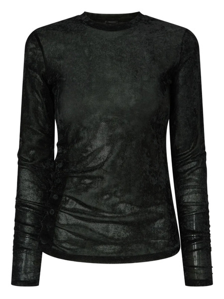  Pinko Fine-knit T-shirt - Black 