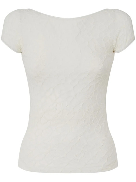  Pinko Floral-lace Top - White 