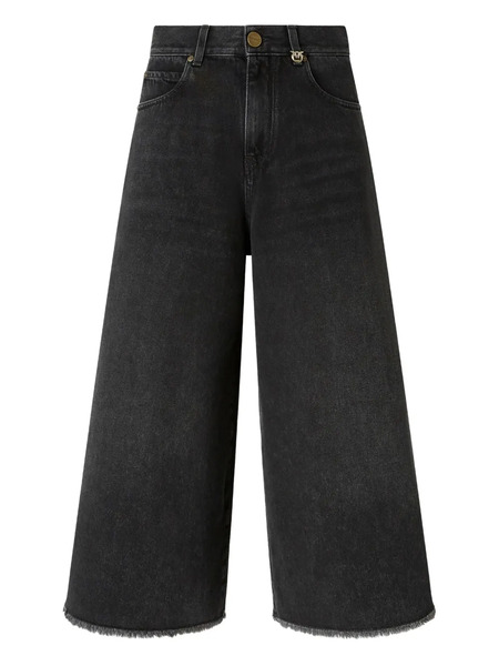  Pinko Frayed-hem Jeans - Black 