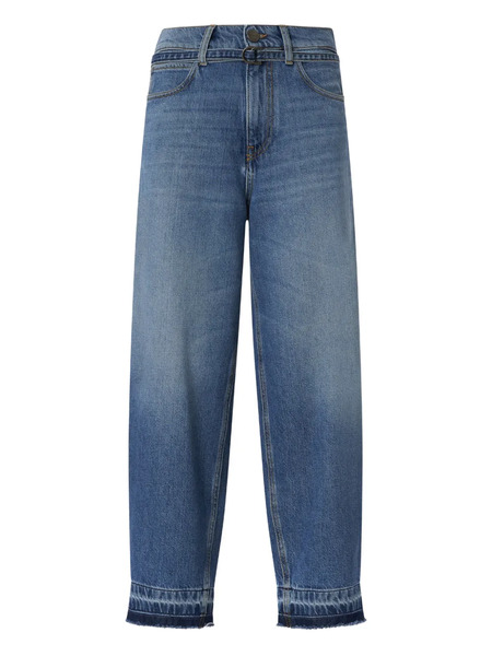  Pinko Frayed Straight-leg Jeans - Blue 