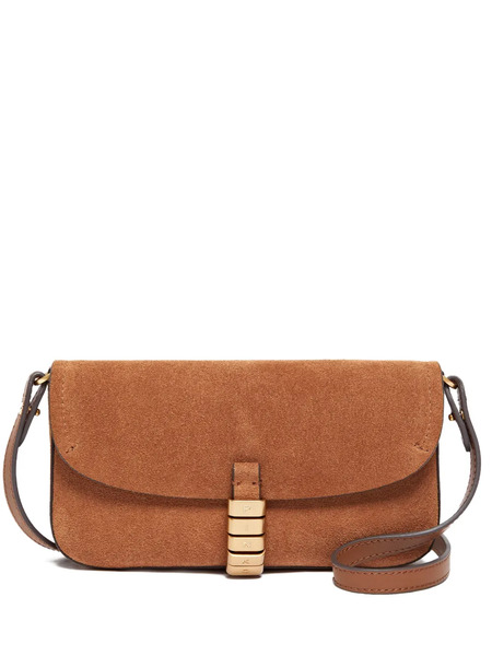  Pinko Gold-tone Cross Body Bag - Brown 