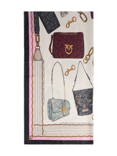  Pinko Graphic-print Scarf 