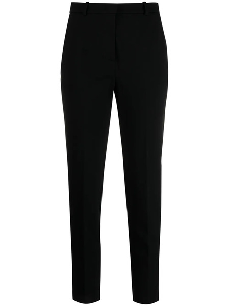  Pinko High-waisted Cropped Trousers - Black 