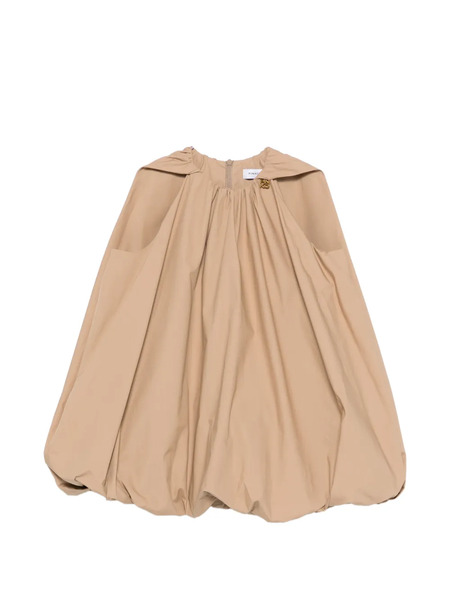  Pinko Kids Gathered Dress - Neutrals 