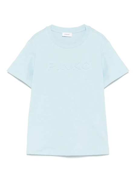  Pinko Kids Logo-embossed T-shirt - Blue 