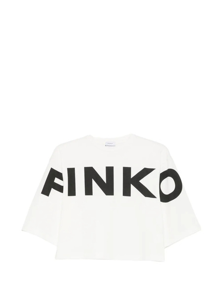  Pinko Kids Logo-print T-shirt - White 
