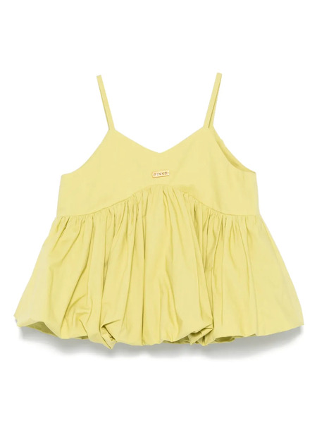  Pinko Kids Puffball Blouse - Green 