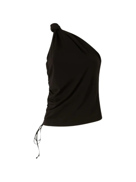 Pinko Knot One-shoulder Top - Brown 