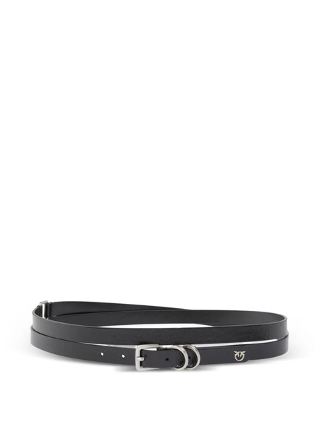  Pinko Leather Belt - Black 