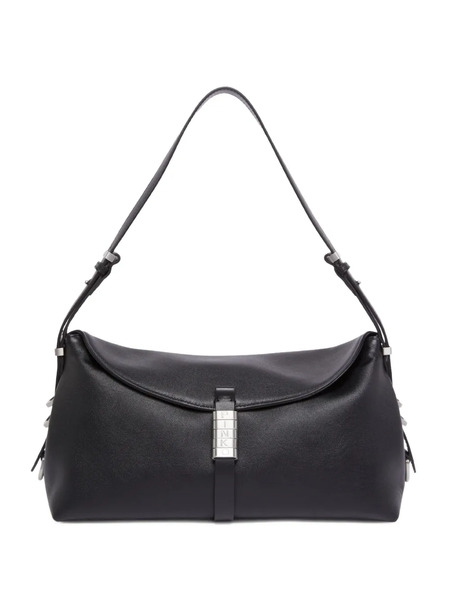  Pinko Leather Shoulder Bag - Black 