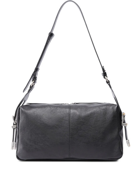  Pinko Leather Shoulder Bag - Black 