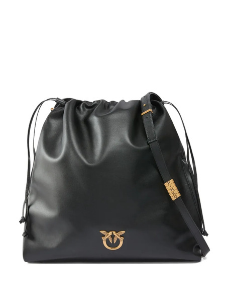  Pinko Logo-detail Mini Bag - Black 