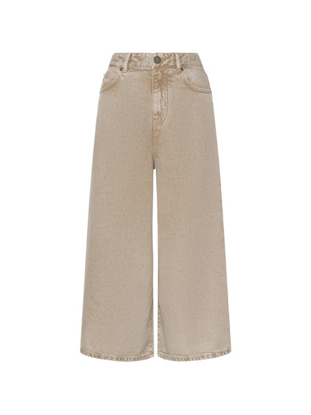  Pinko Logo-embroidered Jeans - Neutrals 