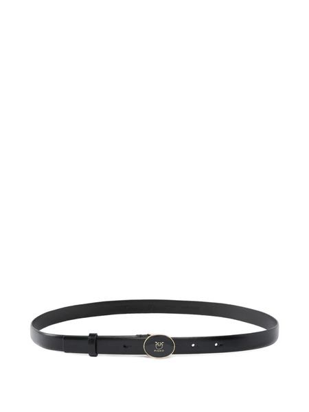  Pinko Love Birds Buckle Belt - Black 