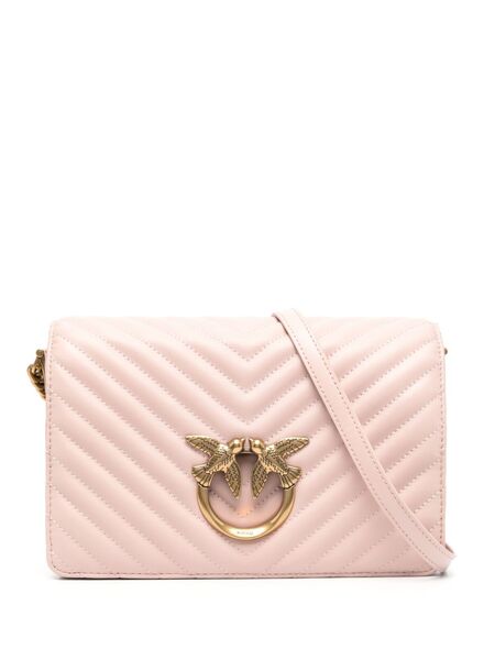  Pinko Love Quilted Crossbody Bag 