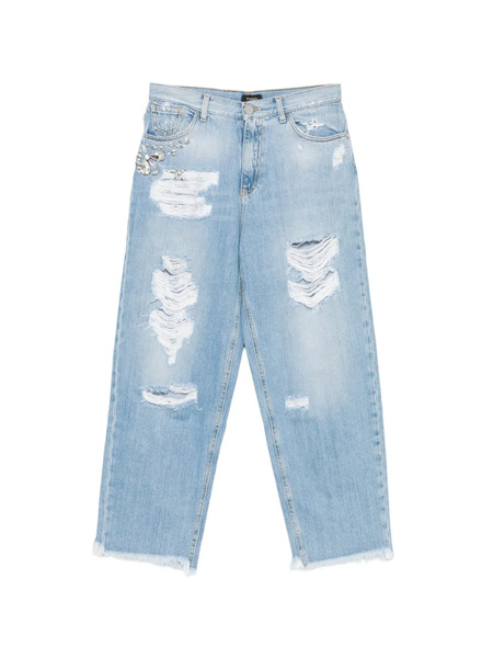  Pinko Maddie 16 Embellished Jeans - Blue 