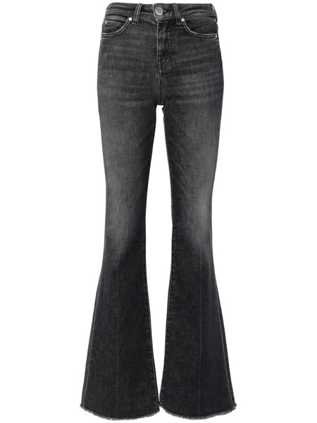  Pinko Mid-rise Flared Jeans - Grey 