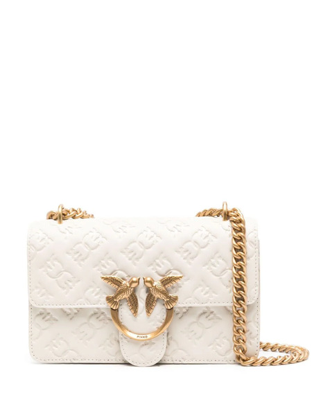  Pinko Mini Love One Shoulder Bag - Neutrals 