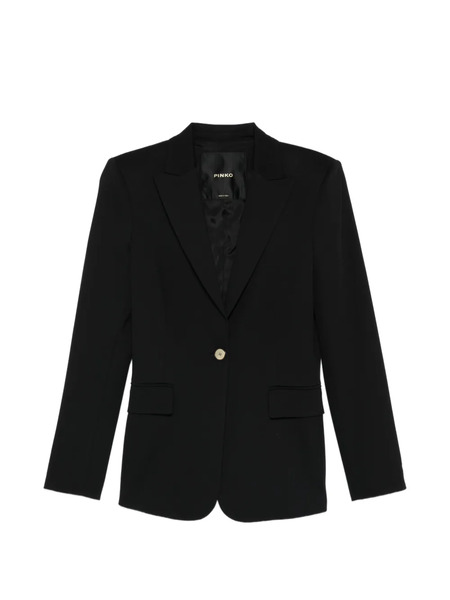  Pinko New Signum Single-breasted Blazer - Black 