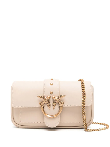  Pinko Pocket Love One Clutch Bag - Neutrals 